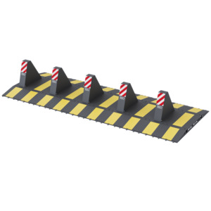 Automatic And Fixed Bollards: Mobile Road Blocker RB319-25-M