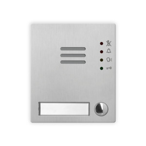 GSM Module 1-Button - Stainless Steel Finish