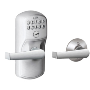Electronic Digital Locks: Schlage FE575 Elan Keypad Auto-Lock SCP