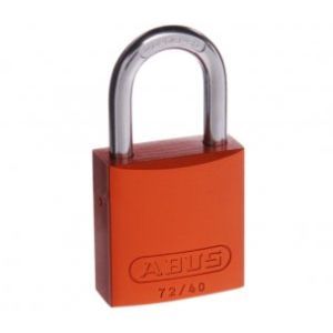 Padlocks: Abus 72/40 Ali Padlock Orange