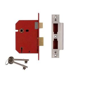 Union 2201 5Lvr Mortice Lock 2.5in SC