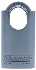 Padlocks: Carbine C50 Hardened Steel Protected Shackle Padlock