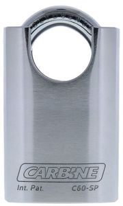 Padlocks: Carbine C60 Hardened Steel Protected Shackle Padlock