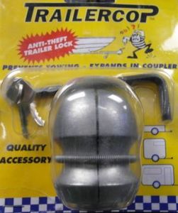 Automotive Locks & Keys: Trailer Cop Coupling Lock 1 7/8