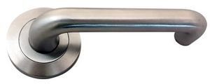 Door Hardware: Miles Nelson 53/90 Round Rose Lever SC