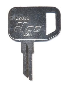 Equipment Utility Keys: John Deere & Various Ride-On E1098-JD