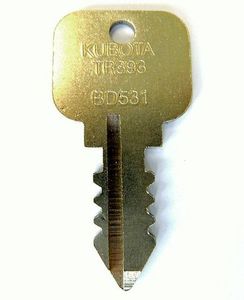 Automotive Locks & Keys: Kubota Heavy Plant Equip - Precut