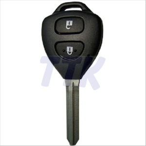 Automotive Locks & Keys: Toyota TOY43 Key 2 Button Shell 04-10 H/Duty