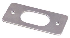 Door Hardware: Carbine Oval Escutcheon - Stick On
