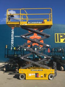 Products: 8m Scissor Lift Hire 8 Meter Scissor Hoist Accessman