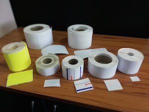 LA820 – 101mm x 149mm Thermal Transfer Freezer Grade Labels