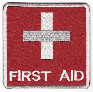 First Aid Patch - Embroidered