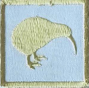 New Zealand Flag Patches: Cadet Kiwi
