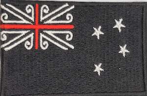 New Zealand Flag Patches: Stylized New Zealand Flag Patch