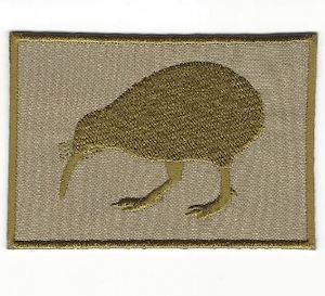 Kiwi Patch - Rectangle - Embroidered - Multiple colours/sizes