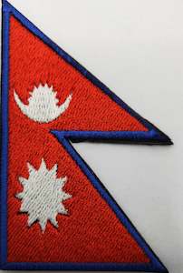 Nepal Flag Patch