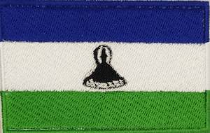 World Flags: Lesotho Flag Patch