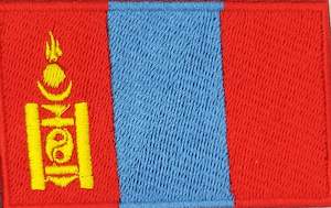 World Flags: Mongolia Flag Patch