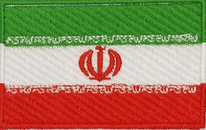 Iran Flag Patch