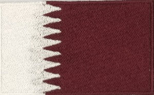 World Flags Flags Of Africa: Qatar Flag Patch