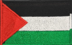 West Bank & Gaza Strip Flag Patch / Palestine