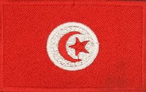 World Flags Flags Of Africa: Tunisia Flag Patch