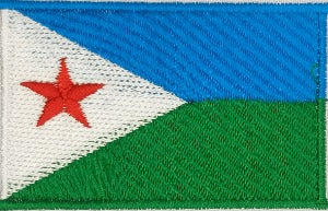 Djibouti Flag Patch