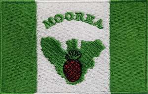 World Flags Flags Of Asia: Moorea Flag Patch