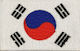 South Korea Flag Patch