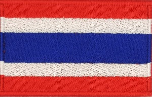 World Flags Flags Of Asia: Thailand Flag Patch