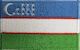 Uzbekistan Flag Patch