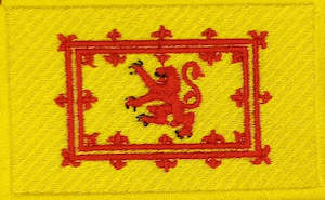 Rampant Lion Flag Patch