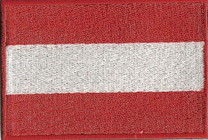 Austria Flag Patch