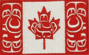 Canadian Native Flag Patch