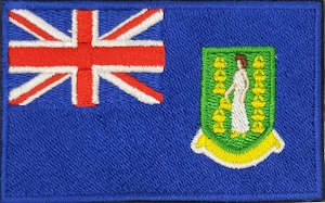 World Flags Flags Of South America: Virgin Islands British Flag Patch