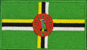 Dominica Flag Patch
