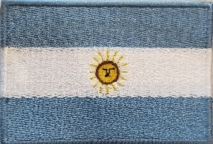 World Flags Flags Of South America: Argentina Flag Patch