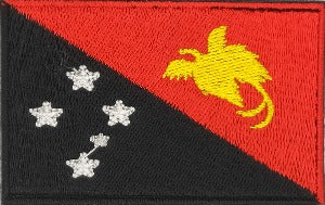 Papua New Guinea Flag Patch