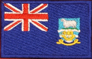 World Flags Flags Of The United Kingdom: Falkland Islands Flag Patch