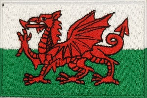 Wales Flag Patch