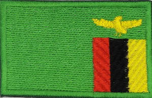 Zambia Flag Patch