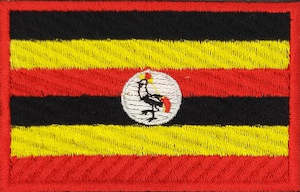 Uganda Flag Patch