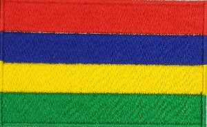 World Flags Sub Saharan Africa: Mauritius Flag Patch