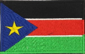 World Flags Sub Saharan Africa: South Sudan Flag Patch