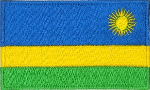 Rwanda Flag Patch