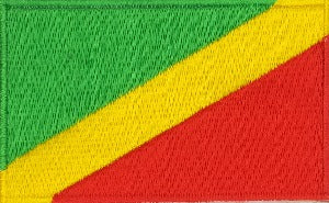 Republic of Congo/Brazzaville Flag Patch