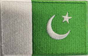 World Flags Flags Of South Asia: Pakistan Flag Patch