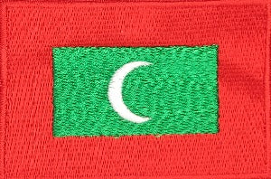 Maldives Flag Patch