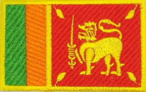 Sri Lanka Flag Patch