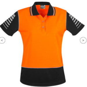 Syzmik Womens Hi Vis Zone Polo ZHL236